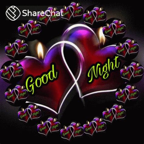 The user 'Mike-Ross' has submitted the Good Night Heart Gif pictureimage you're currently viewing. . Good night heart gif